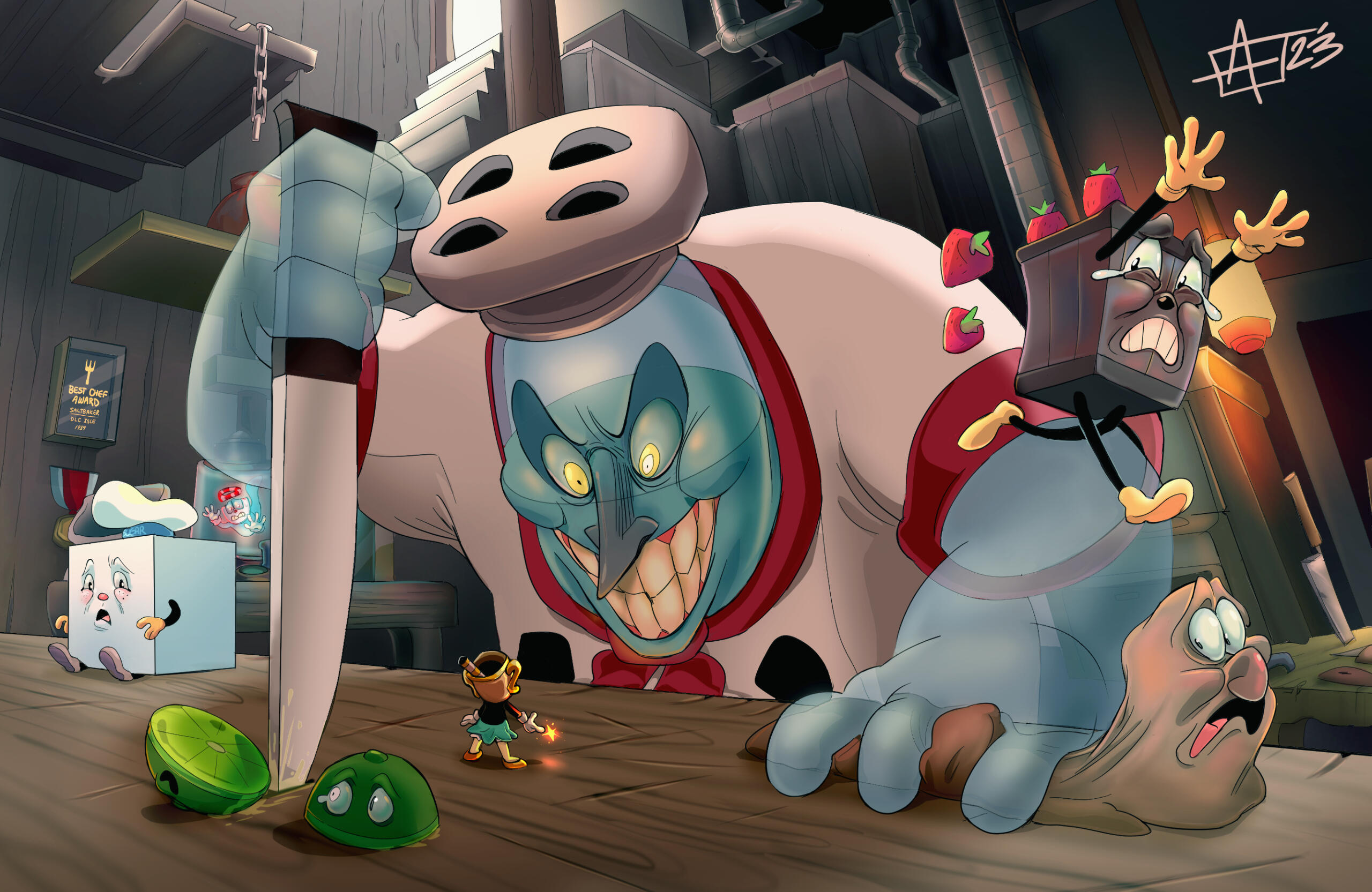 Vs. Chef Saltbaker